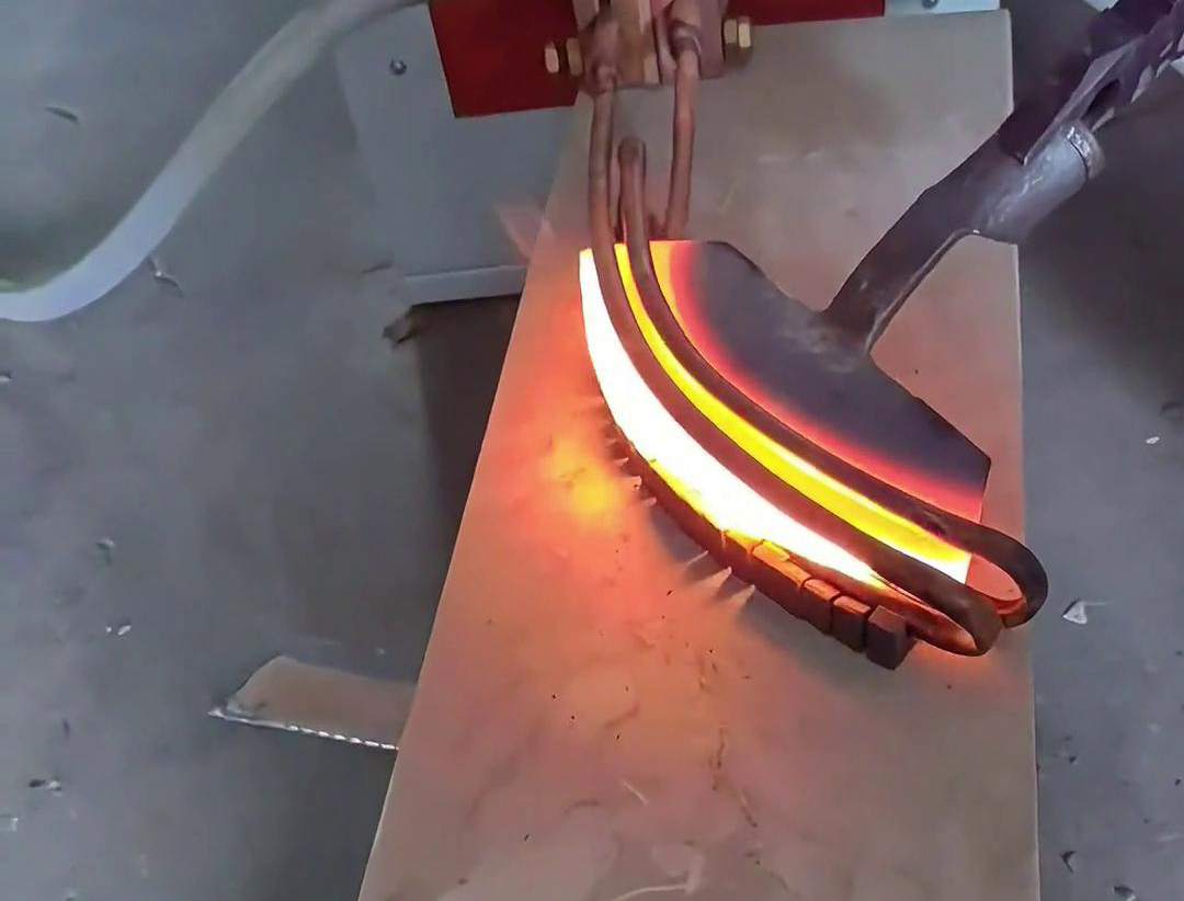 超高頻感應淬火機,鐵鏟淬火熱處理